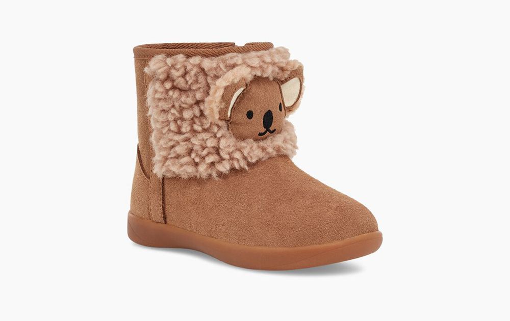 Ugg Koala Stuffie - Kids Boots - Brown - NZ (8276FEZKJ)